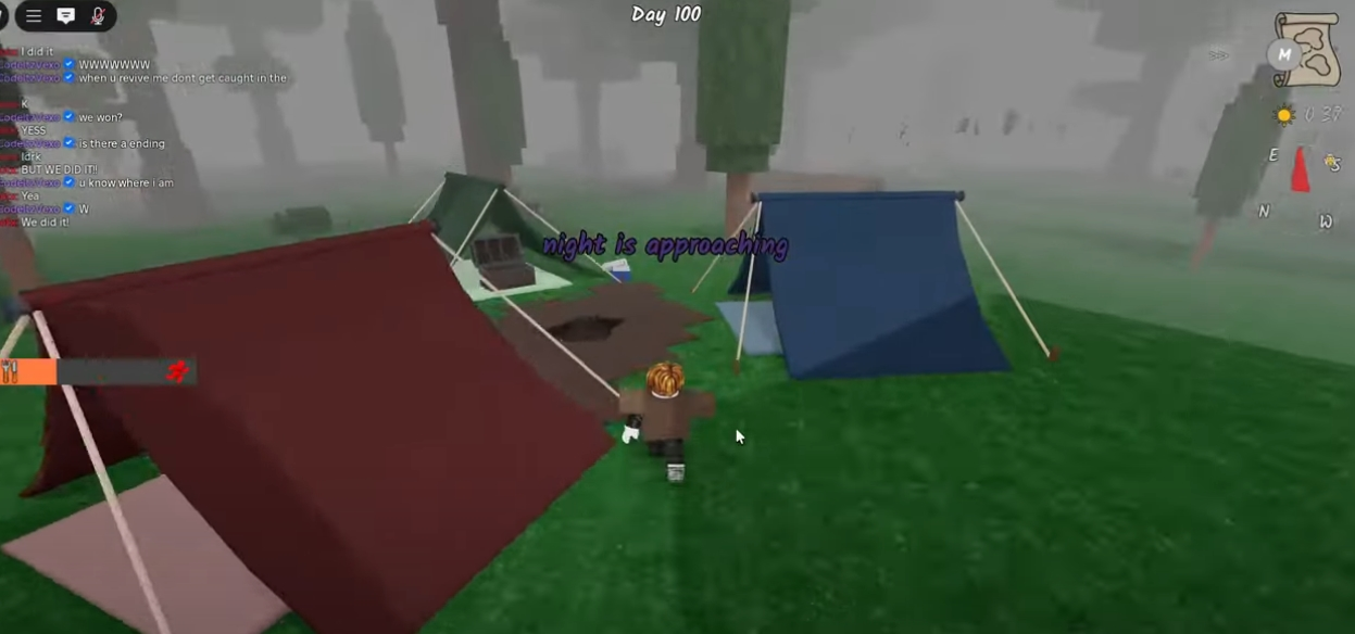 A collection of weapons available in the game